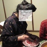 平野屋 - ('13/1)底にたっぷりのぼたん（猪肉）