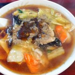 進来軒 - 進来メン(胡椒、ラー油いっぱい)