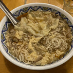 Chuugoku Ramen Youshuu Shounin - スーラータンメン(柳麺)+揚州ワンタン