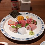 田中田 西麻布店 - お刺身盛り合わせ