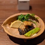 田中田 - 鮑バター焼き