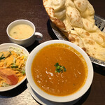 ヨコハマ アジアンダイニング&バー - ランチカレーセット(キーマ)