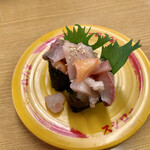 Sushiro - 倍盛り海鮮漬け ¥110
