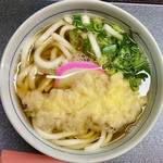 三山亭食堂 - 天ぷらうどん（800円）