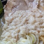 手打ち中華そば 酒田 - 脂(身)