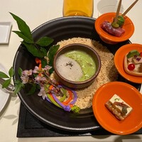 ナベノ-イズム - アミューズにもどこか和のテイストが
