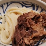 おうどん 瀬戸晴れ - 肉ぶっかけ冷