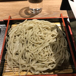 自家製麺十割そばと地酒 あけぼのや - 天せいろ１９８０円。天ぷらの下の段がせいろになっています。細めの蕎麦は喉越し良く、とても美味しくいただきました（╹◡╹）