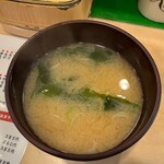 ぎょしん - 味噌汁