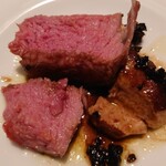 ベルエキップ - 子羊、フォアグラの断面