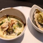 ベルエキップ - 牡蠣のグラタン　コンテンポラリーとクラッシック