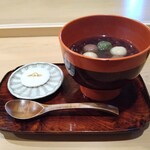 萬御菓子誂處 樫舎 - 樫舎のおぜんざい