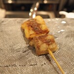 串揚げ かたやま - 煮穴子（そのまま or からし）