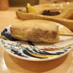 串揚げ かたやま - 黒毛和牛サーロイン（塩 or おろしポン酢）