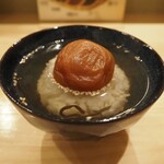 Kushiage Katayama - お茶漬け（紀州南高梅）