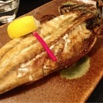 麦酒庵 - 灰干し　鯖