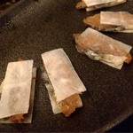 麦酒庵 - 鯖のへしこ