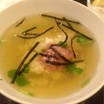 麦酒庵 - 酒盗茶漬け