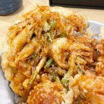 天丼てんや - 「白えびとセリのかき揚げ」