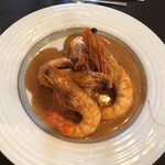 ビストロヴルーテ - ロブスターではなく、無理を言ってエビたくさんに