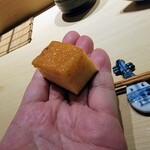 鮨 唐島 - 玉子焼き