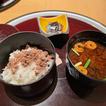 Nakamura Koumei Nagoya - 牛そぼろご飯
