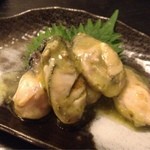 麦酒庵 - 牡蠣のオリーブオイル漬け