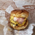鉄板cafe minomino - ダブルチーズバーガー　1,180円