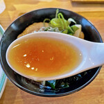 北海道スカイテラス MINORI - 魚介出汁の効いたスープ