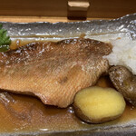 玄米食堂 あえん - 赤魚の生姜煮