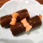 うなぎの豊川 - コースのこぶ巻