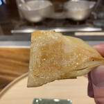 温石 - 今年の御初筍は一口で！絶妙の火入れで引出された甘味が最高でした‼︎