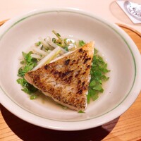 炎水 - ⚫白ぐじの炭火焼き　木の芽餡