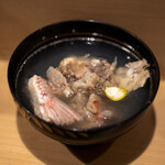 うを徳 - 2022.1 喜界島アカマチ（ハマダイ）潮汁