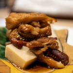 うを徳 - 2022.1 アカジンミーバイと高野豆腐の煮付け