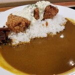 松のや - 本格唐揚げカレー。