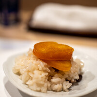 うを徳 - 2022.1 ボラ子カラスミと大角豆の飯蒸し