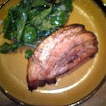 ラ・ピッチョリー・ドゥ・ルル - 自家製塩漬け豚バラ肉煮込みのグリエ