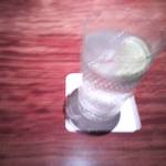 麻布 かどわき - ウェイティングでいただいたジントニック