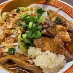 麺や一芯 - ■【限定】スタミナにんにく味噌まぜそば¥950