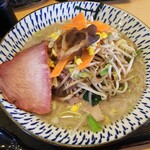 Noukou aomori tanmen futagoya - 元祖濃厚青森タンメン850円＋熟成釜焼きチャーシュー1枚80円