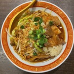 麺や一芯 - ■【限定】スタミナにんにく味噌まぜそば¥950