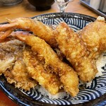 天ぷらとワイン からり。 - 天丼