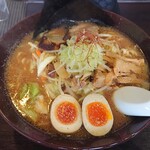 杉のや - 味噌ラーメン（特盛、全のせ）