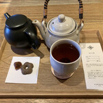 茶寮 フクチャ - ほうじ茶　550円