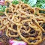 麺屋 風火 - 麺はこんな感じ（湖国ブラック）