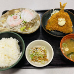 刺身和食 旭屋 - 「銀宝（ギンポ）刺身定食」1,880円税込み♪