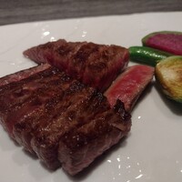 鉄板焼katakago - A5黒毛和牛ステーキ 赤身
