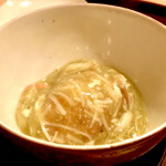 多仁本 - 揚げた海老芋に蟹の餡掛け　旨いに決まってる♫