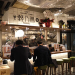 KOBE YAKITORI STAND 野乃鳥 - カウンター席